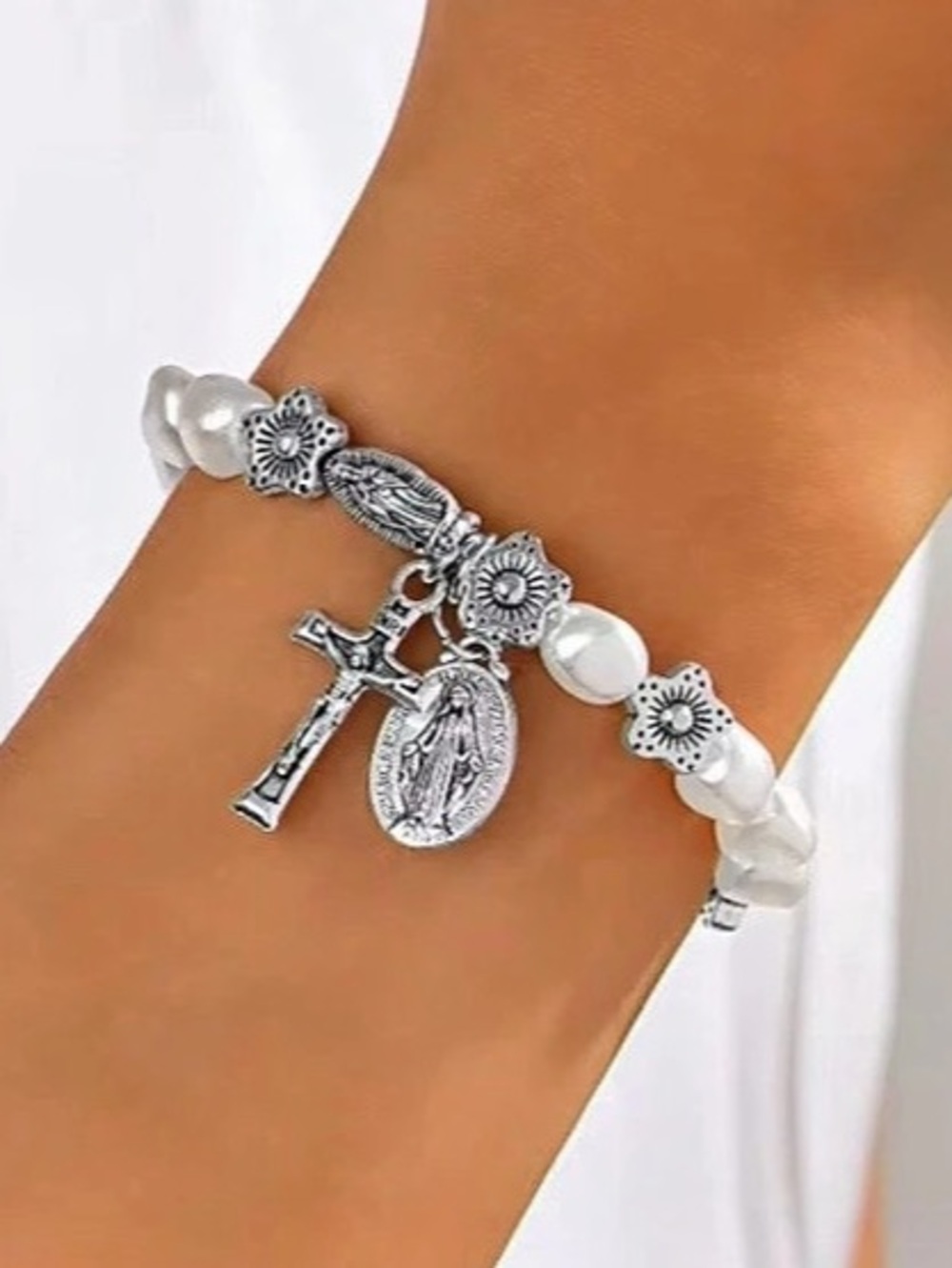 New Silver Charm Bracelet